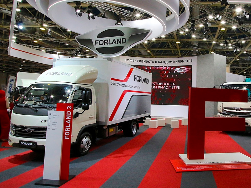 Эффективность в каждом километре: новинки грузовых автомобилей Forland на выставке Comtrans 2024